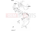SUZUKI VL1500T L3 (2013) Boulevard C90 (E02) 56 - FRAME COVER (VL1500TL3 E19)