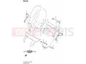 SUZUKI VL1500T L3 (2013) Boulevard C90 (E02) 59 - WINDSCREEN (VL1500TL3 E02)