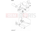 SUZUKI VL1500T L3 (2013) Boulevard C90 (E02) 64 - HANDLE LEVER