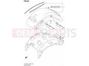 SUZUKI VL1500T L3 (2013) Boulevard C90 (E02) 65 - REAR FENDER