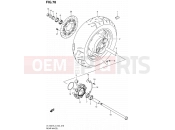 SUZUKI VL1500T L3 (2013) Boulevard C90 (E02) 78 - REAR WHEEL