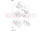 SUZUKI VL1500T L3 (2013) Boulevard C90 (E02) 79 - REAR CALIPER