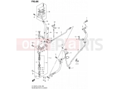 SUZUKI VL1500T L3 (2013) Boulevard C90 (E02) 80 - REAR MASTER CYLINDER