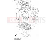 SUZUKI VL1500T L3 (2013) Boulevard C90 (E03,E28,E33) 2 - FRONT CYLINDER HEAD