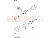 SUZUKI VL1500T L3 (2013) Boulevard C90 (E03,E28,E33) 28 - SECONDARY DRIVE GEAR