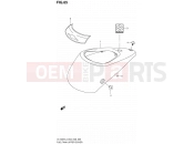SUZUKI VL1500T L3 (2013) Boulevard C90 (E03,E28,E33) 65 - FUEL TANK UPPER COVER