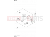 SUZUKI VL1500T L3 (2013) Boulevard C90 (E03,E28,E33) 51 - LOCK SET (VL1500TL3 E03)