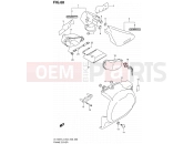 SUZUKI VL1500T L3 (2013) Boulevard C90 (E03,E28,E33) 68 - FRAME COVER (VL1500TL3 E28)