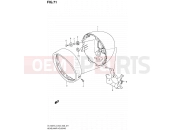 SUZUKI VL1500T L3 (2013) Boulevard C90 (E03,E28,E33) 71 - HEADLAMP HOUSING