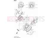 SUZUKI VL250 K2 (2012) Intruder (E24) 2 - CYLINDER HEAD (FRONT)