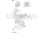 SUZUKI VL250 K2 (2012) Intruder (E24) 3 - CYLINDER HEAD (REAR)