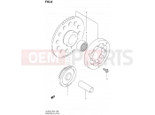 SUZUKI VL250 K2 (2012) Intruder (E24) 8 - STARTER CLUTCH