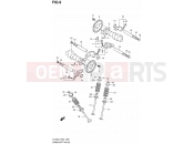 SUZUKI VL250 K2 (2012) Intruder (E24) 9 - CAMSHAFT - VALVE