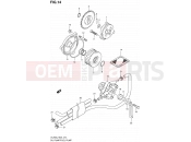 SUZUKI VL250 K2 (2012) Intruder (E24) 14 - OIL PUMP - FUEL PUMP