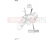 SUZUKI VL250 K2 (2012) Intruder (E24) 40 - LABEL