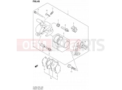 SUZUKI VL250 K2 (2012) Intruder (E24) 45 - FRONT CALIPER