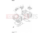 SUZUKI VL800 / VL800T / VL800C L4 (2014) Intruder C800 / Boulevard C50 20 - CYLINDER