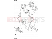 SUZUKI VL800 / VL800T / VL800C L4 (2014) Intruder C800 / Boulevard C50 23 - CRANKSHAFT