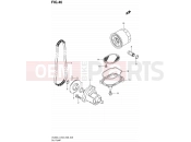 SUZUKI VL800 / VL800T / VL800C L4 (2014) Intruder C800 / Boulevard C50 46 - OIL PUMP