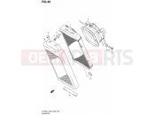 SUZUKI VL800 / VL800T / VL800C L4 (2014) Intruder C800 / Boulevard C50 49 - RADIATOR