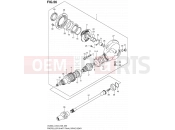 SUZUKI VL800 / VL800T / VL800C L4 (2014) Intruder C800 / Boulevard C50 56 - PROPELLER SHAFT/FINAL DRIVE GEAR