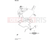 SUZUKI VL800 / VL800T / VL800C L4 (2014) Intruder C800 / Boulevard C50 123 - FUEL TANK (VL800CL4 E28)