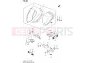 SUZUKI VL800 / VL800T / VL800C L4 (2014) Intruder C800 / Boulevard C50 91 - REAR COMBINATION LAMP (VL800CL4 E03)
