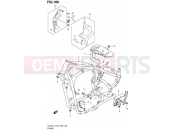 SUZUKI VL800 / VL800T / VL800C L4 (2014) Intruder C800 / Boulevard C50 108 - FRAME (VL800L4 E28)