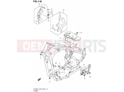SUZUKI VL800 / VL800T / VL800C L4 (2014) Intruder C800 / Boulevard C50 110 - FRAME (VL800CL4 E03)