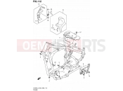 SUZUKI VL800 / VL800T / VL800C L4 (2014) Intruder C800 / Boulevard C50 112 - FRAME (VL800CL4 E33)