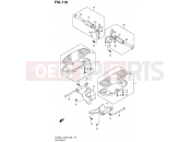 SUZUKI VL800 / VL800T / VL800C L4 (2014) Intruder C800 / Boulevard C50 118 - FOOTREST