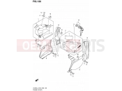 SUZUKI VL800 / VL800T / VL800C L4 (2014) Intruder C800 / Boulevard C50 136 - FRAME COVER (VL800CL4 E28)
