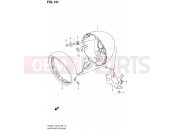 SUZUKI VL800 / VL800T / VL800C L4 (2014) Intruder C800 / Boulevard C50 141 - HEADLAMP HOUSING