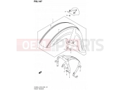 SUZUKI VL800 / VL800T / VL800C L4 (2014) Intruder C800 / Boulevard C50 147 - FRONT FENDER (VL800CL4 E33)