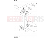 SUZUKI VL800 / VL800T / VL800C L4 (2014) Intruder C800 / Boulevard C50 152 - HANDLE LEVER