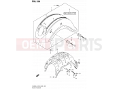 SUZUKI VL800 / VL800T / VL800C L4 (2014) Intruder C800 / Boulevard C50 158 - REAR FENDER (VL800CL4 E33)