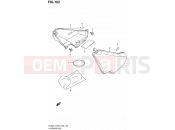 SUZUKI VL800 / VL800T / VL800C L4 (2014) Intruder C800 / Boulevard C50 162 - LUGGAGE BOX