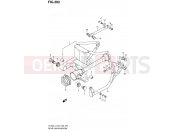 SUZUKI VL800 / VL800T / VL800C L4 (2014) Intruder C800 / Boulevard C50 202 - REAR SWINGINGARM