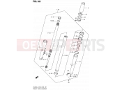 SUZUKI VL800 / VL800T / VL800C L4 (2014) Intruder C800 / Boulevard C50 181 - FRONT FORK DAMPER