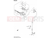 SUZUKI VL800 / VL800T / VL800C L4 (2014) Intruder C800 / Boulevard C50 201 - FRONT MASTER CYLINDER