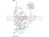SUZUKI VL800B L4 (2014) Intruder C800 / Boulevard C50 (E19) 5 - REAR CYLINDER HEAD (VL800BL4 E02)