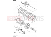 SUZUKI VL800B L4 (2014) Intruder C800 / Boulevard C50 (E19) 32 - CLUTCH