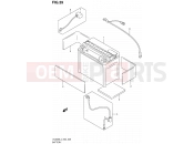 SUZUKI VL800B L4 (2014) Intruder C800 / Boulevard C50 (E19) 39 - BATTERY