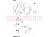 SUZUKI VL800B L4 (2014) Intruder C800 / Boulevard C50 (E19) 53 - REAR COMBINATION LAMP (VL800BL4 E19)