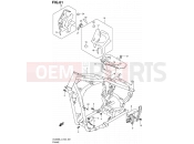 SUZUKI VL800B L4 (2014) Intruder C800 / Boulevard C50 (E19) 61 - FRAME (VL800BUEL4 E19)