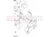 SUZUKI VL800B L4 (2014) Intruder C800 / Boulevard C50 (E19) 69 - FRAME COVER (VL800BL4 E02)