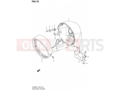 SUZUKI VL800B L4 (2014) Intruder C800 / Boulevard C50 (E19) 72 - HEADLAMP HOUSING