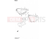 SUZUKI VL800B L4 (2014) Intruder C800 / Boulevard C50 (E19) 81 - LUGGAGE BOX