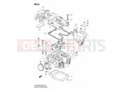 SUZUKI VLR1800UF L0 (2010) Intruder C1800R / Boulevard C109R 3 - REAR CYLINDER HEAD