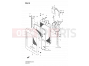 SUZUKI VLR1800UF L0 (2010) Intruder C1800R / Boulevard C109R 19 - RADIATOR